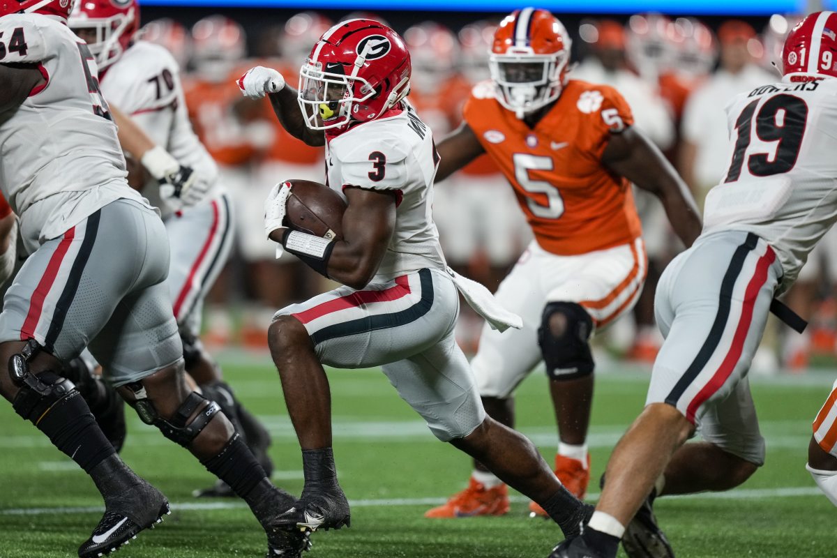 Zamir White proved his toughness and running skills against Clemson